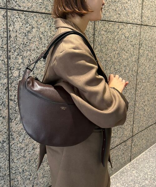 LOWELL Things / ロウェルシングス ショルダーバッグ | Mois/レザーハーフMOONショルダー | 詳細21