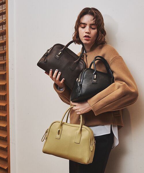 LOWELL Things / ロウェルシングス ボストンバッグ | 【ブラウン再入荷】Jaunt/レザー2WAYボストンバッグ | 詳細6