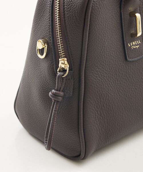 LOWELL Things / ロウェルシングス ボストンバッグ | 【ブラウン再入荷】Jaunt/レザー2WAYボストンバッグ | 詳細17