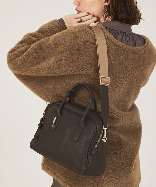 LOWELL Things / ロウェルシングス ボストンバッグ | 【ブラウン再入荷】Jaunt/レザー2WAYボストンバッグ | 詳細9