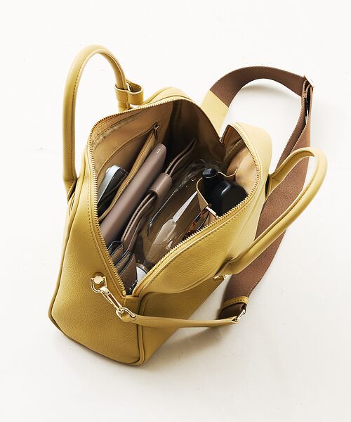 LOWELL Things / ロウェルシングス ボストンバッグ | 【ブラウン再入荷】Jaunt/レザー2WAYボストンバッグ | 詳細25