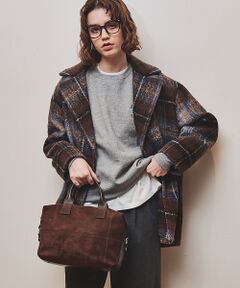 LOWELL Things / ロウェルシングス ボストンバッグ | Velu / 2WAYスエードボストンバッグ