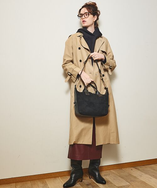 LOWELL Things / ロウェルシングス ボストンバッグ | Velu / 2WAYスエードボストンバッグ | 詳細4