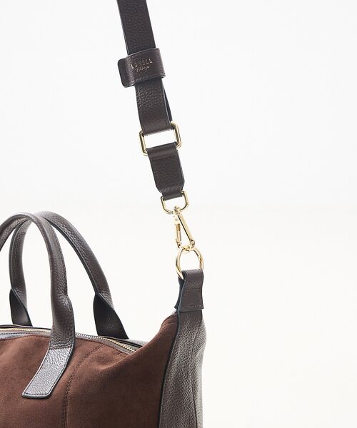 LOWELL Things / ロウェルシングス ボストンバッグ | Velu / 2WAYスエードボストンバッグ | 詳細22