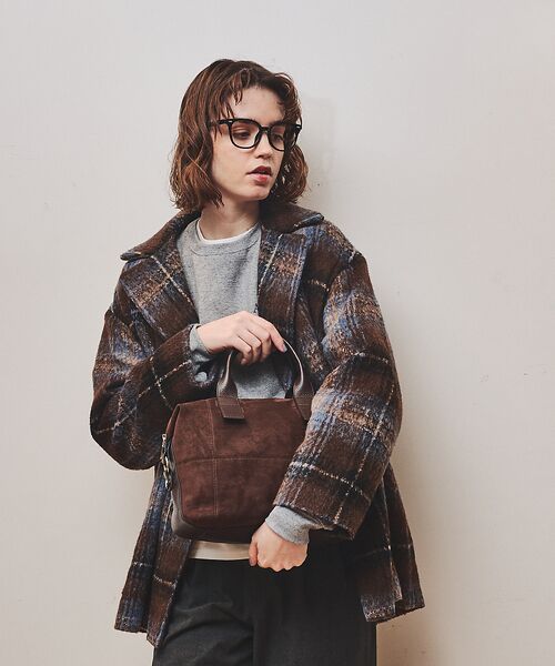 LOWELL Things / ロウェルシングス ボストンバッグ | Velu / 2WAYスエードボストンバッグ | 詳細11