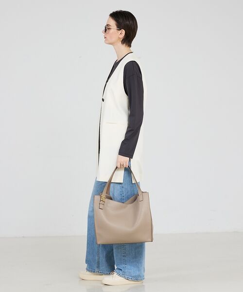 LOWELL Things / ロウェルシングス トートバッグ | 【新色追加】Peak/メタルモチーフオープントート | 詳細17