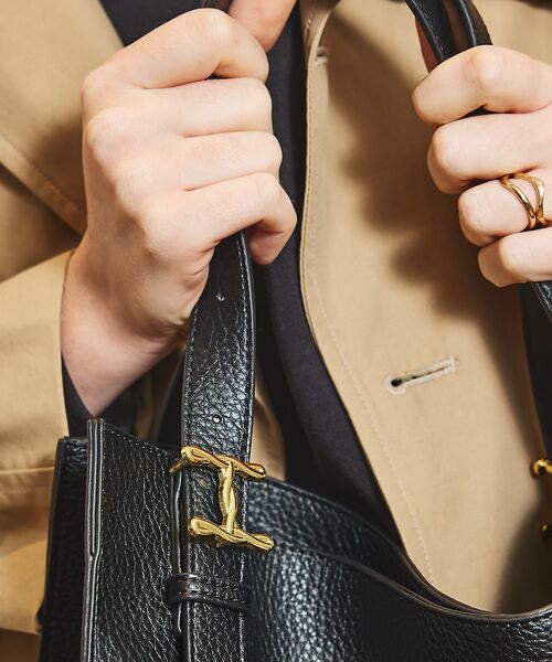 LOWELL Things / ロウェルシングス トートバッグ | Peak/メタルモチーフオープントート | 詳細3