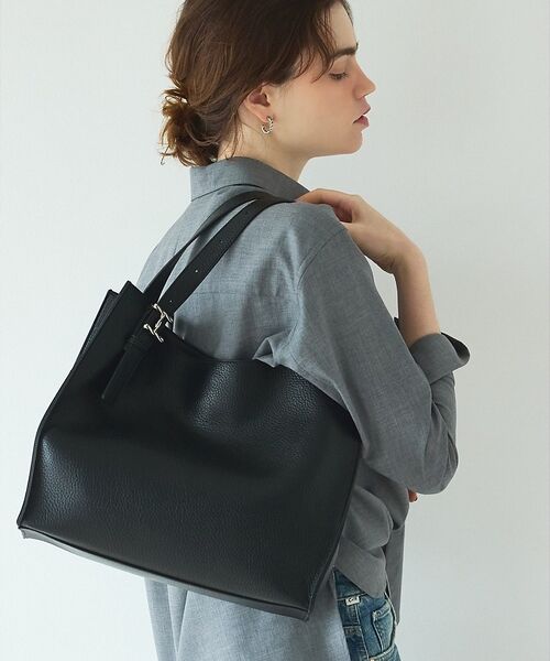 LOWELL Things / ロウェルシングス トートバッグ | 【新色追加】Peak/メタルモチーフオープントート【予約】（ブラック系その他1）