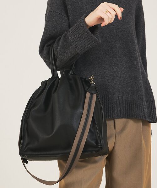 LOWELL Things / ロウェルシングス トートバッグ | Poche/ドローストリングトートＬ | 詳細1