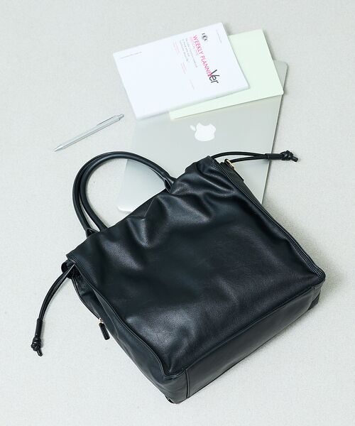 LOWELL Things / ロウェルシングス トートバッグ | Poche/ドローストリングトートＬ | 詳細4