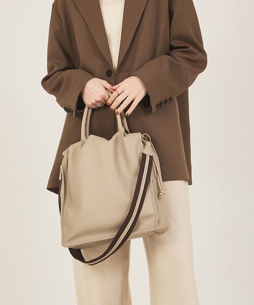 LOWELL Things / ロウェルシングス トートバッグ | Poche/ドローストリングトートＬ | 詳細9