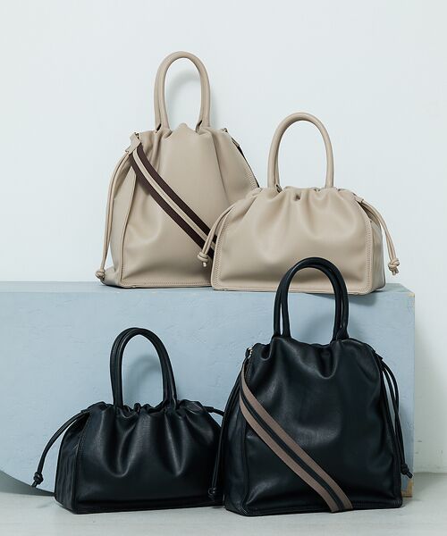 LOWELL Things / ロウェルシングス トートバッグ | Poche/ドローストリングトートＬ | 詳細14