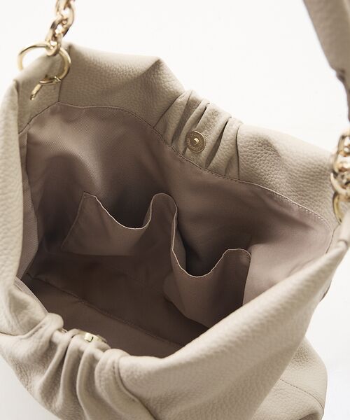 LOWELL Things / ロウェルシングス ショルダーバッグ | Sque/ギャザーワンショルダーバッグ | 詳細17