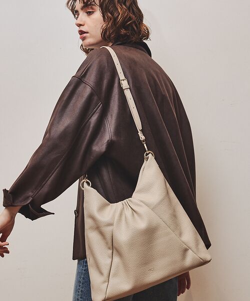 LOWELL Things / ロウェルシングス ショルダーバッグ | Sque/ギャザーワンショルダーバッグ | 詳細27