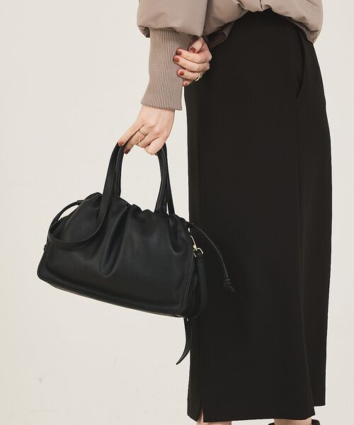 LOWELL Things / ロウェルシングス ショルダーバッグ | Poche/ドローストリングトートミニ | 詳細2