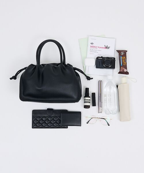 LOWELL Things / ロウェルシングス ショルダーバッグ | Poche/ドローストリングトートミニ | 詳細6