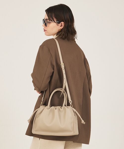 LOWELL Things / ロウェルシングス ショルダーバッグ | Poche/ドローストリングトートミニ | 詳細9