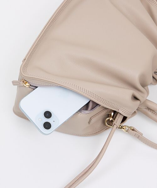 LOWELL Things / ロウェルシングス ショルダーバッグ | Poche/ドローストリングトートミニ | 詳細13