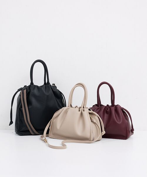 LOWELL Things / ロウェルシングス ショルダーバッグ | Poche/ドローストリングトートミニ | 詳細19