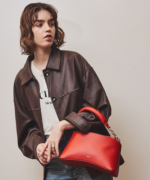 LOWELL Things / ロウェルシングス ショルダーバッグ | Sque/クッションハンドルミニショルダー | 詳細24