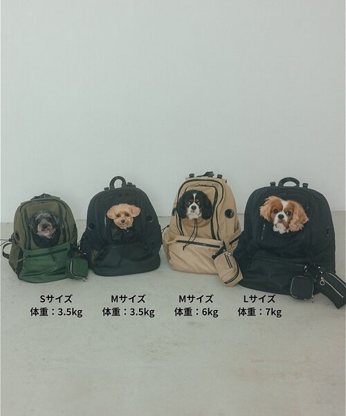 LOWELL Things / ロウェルシングス ペットグッズ | MATIE/ペットリュックＭ【Direction by  有末 麻祐子】 | 詳細30