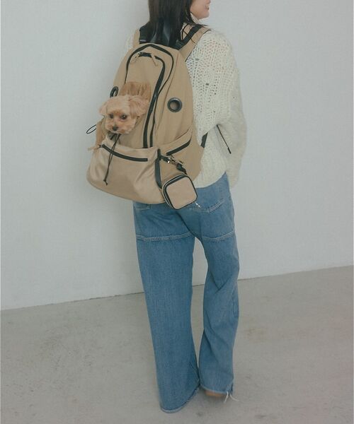 LOWELL Things / ロウェルシングス ペットグッズ | MATIE/ペットリュックＭ【Direction by  有末 麻祐子】 | 詳細7