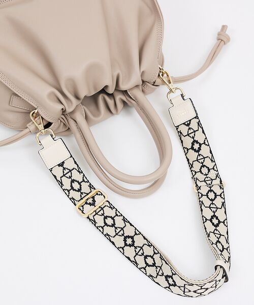 LOWELL Things / ロウェルシングス バッグ | 【単品】テープショルダー/オリジナル柄（ゴールド金具） | 詳細2