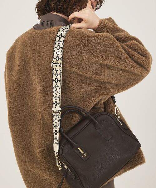 LOWELL Things / ロウェルシングス バッグ | 【単品】テープショルダー/オリジナル柄（ゴールド金具） | 詳細8