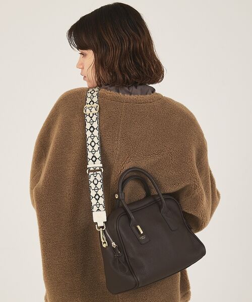 LOWELL Things / ロウェルシングス バッグ | 【単品】テープショルダー/オリジナル柄（ゴールド金具） | 詳細9