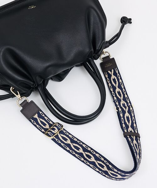 LOWELL Things / ロウェルシングス バッグ | 【単品】テープショルダー/オリジナル柄（ゴールド金具） | 詳細7