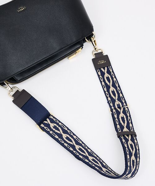 LOWELL Things / ロウェルシングス バッグ | 【単品】テープショルダー/オリジナル柄（ゴールド金具） | 詳細8