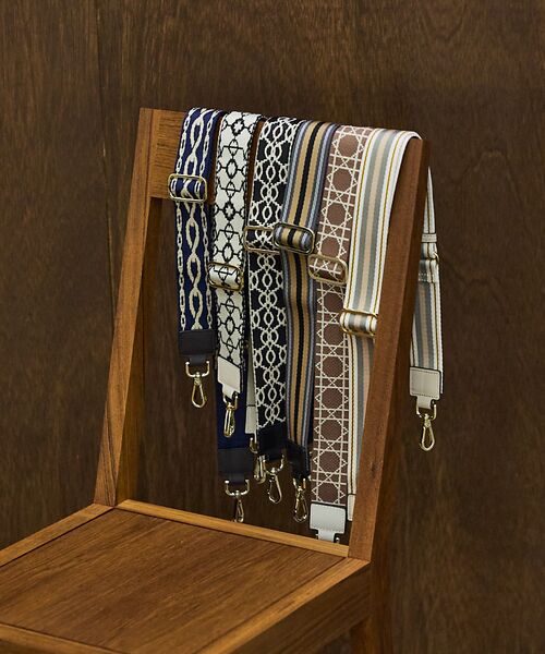 LOWELL Things / ロウェルシングス バッグ | 【単品】テープショルダー/オリジナル柄（ゴールド金具） | 詳細14