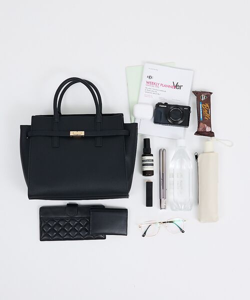 LOWELL Things / ロウェルシングス トートバッグ | ●SOEUR/ベルテッド2WAYトートバッグ | 詳細4