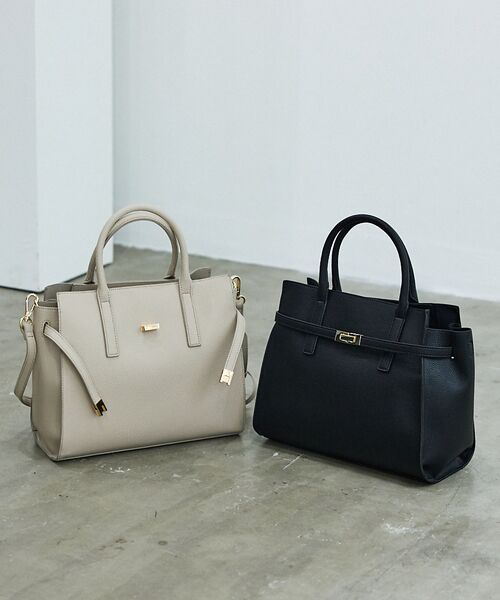 LOWELL Things / ロウェルシングス トートバッグ | ●SOEUR/ベルテッド2WAYトートバッグ | 詳細7