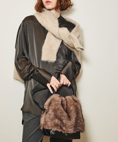 LOWELL Things / ロウェルシングス ショルダーバッグ | Linfa/ファー2WAYショルダー | 詳細5