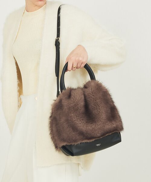 LOWELL Things / ロウェルシングス ショルダーバッグ | Linfa/ファー2WAYショルダー | 詳細7