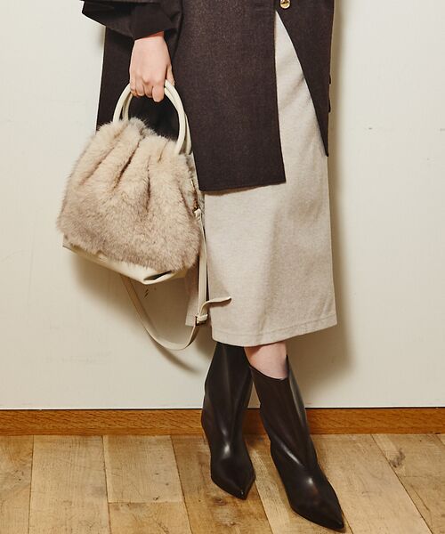 LOWELL Things / ロウェルシングス ショルダーバッグ | Linfa/ファー2WAYショルダー | 詳細11