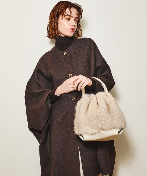 LOWELL Things / ロウェルシングス ショルダーバッグ | Linfa/ファー2WAYショルダー | 詳細12