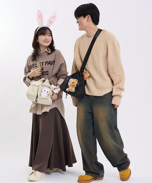 LOWELL Things / ロウェルシングス ショルダーバッグ | 【再入荷】オシゴト/巾着ショルダーバッグ【推し活】 | 詳細5