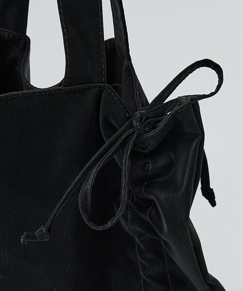 LOWELL Things / ロウェルシングス トートバッグ | SOEUR/シャーリングトート/A4/推し活/うちわもすっぽり | 詳細8