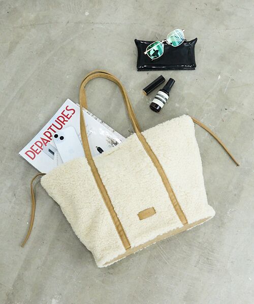 LOWELL Things / ロウェルシングス トートバッグ | ●SOEUR/ボアトートバッグ | 詳細5