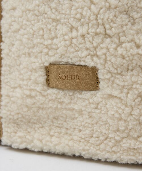 LOWELL Things / ロウェルシングス トートバッグ | ●SOEUR/ボアトートバッグ | 詳細14