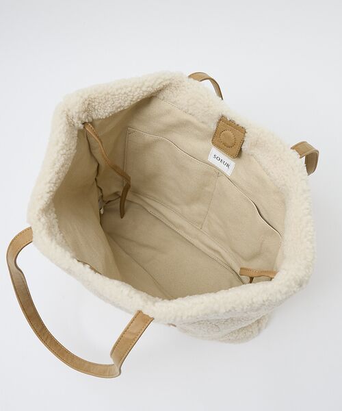 LOWELL Things / ロウェルシングス トートバッグ | ●SOEUR/ボアトートバッグ | 詳細16