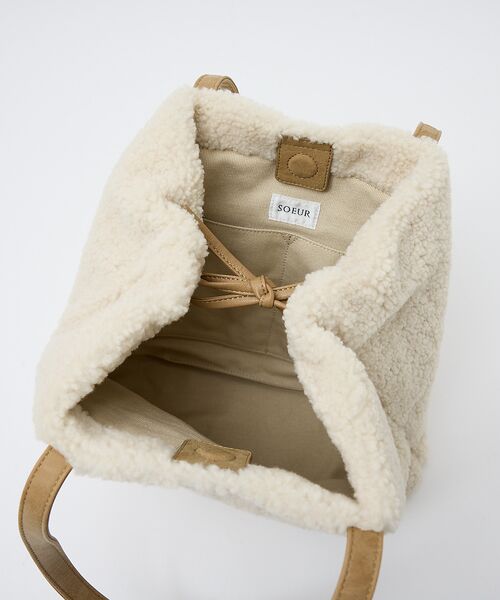 LOWELL Things / ロウェルシングス トートバッグ | ●SOEUR/ボアトートバッグ | 詳細18