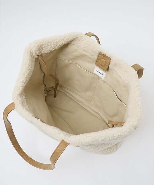LOWELL Things / ロウェルシングス トートバッグ | ●SOEUR/ボアトートバッグ | 詳細22