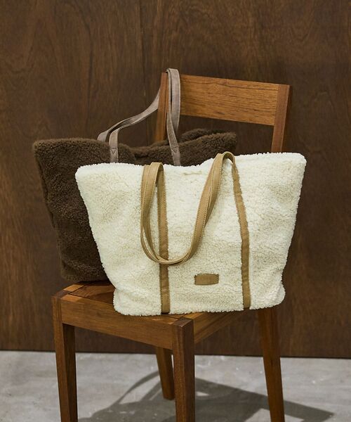 LOWELL Things / ロウェルシングス トートバッグ | ●SOEUR/ボアトートバッグ | 詳細7