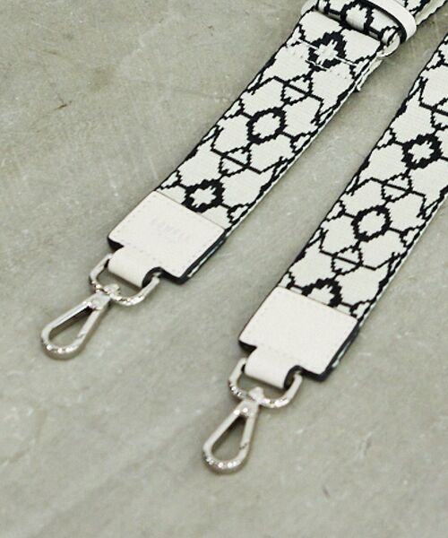 LOWELL Things / ロウェルシングス バッグ | 【単品】テープショルダー/オリジナル柄（シルバー金具） | 詳細3