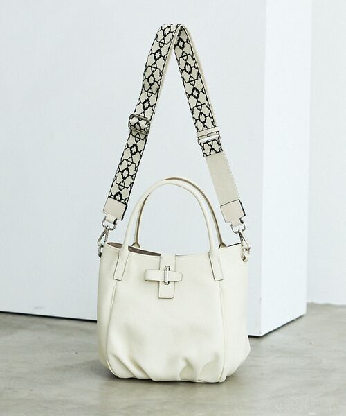 LOWELL Things / ロウェルシングス バッグ | 【単品】テープショルダー/オリジナル柄（シルバー金具） | 詳細4