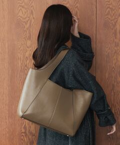 LOWELL Things / ロウェルシングス トートバッグ | 【kariさんコラボ】ポーチ付き多機能オープントート/A4/通勤/16インチPC