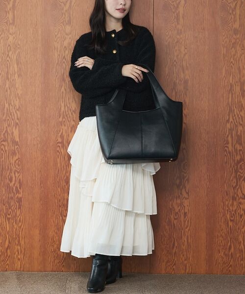 LOWELL Things / ロウェルシングス トートバッグ | 【kariさんコラボ】ポーチ付き多機能オープントート/A4/通勤/16インチPC | 詳細8